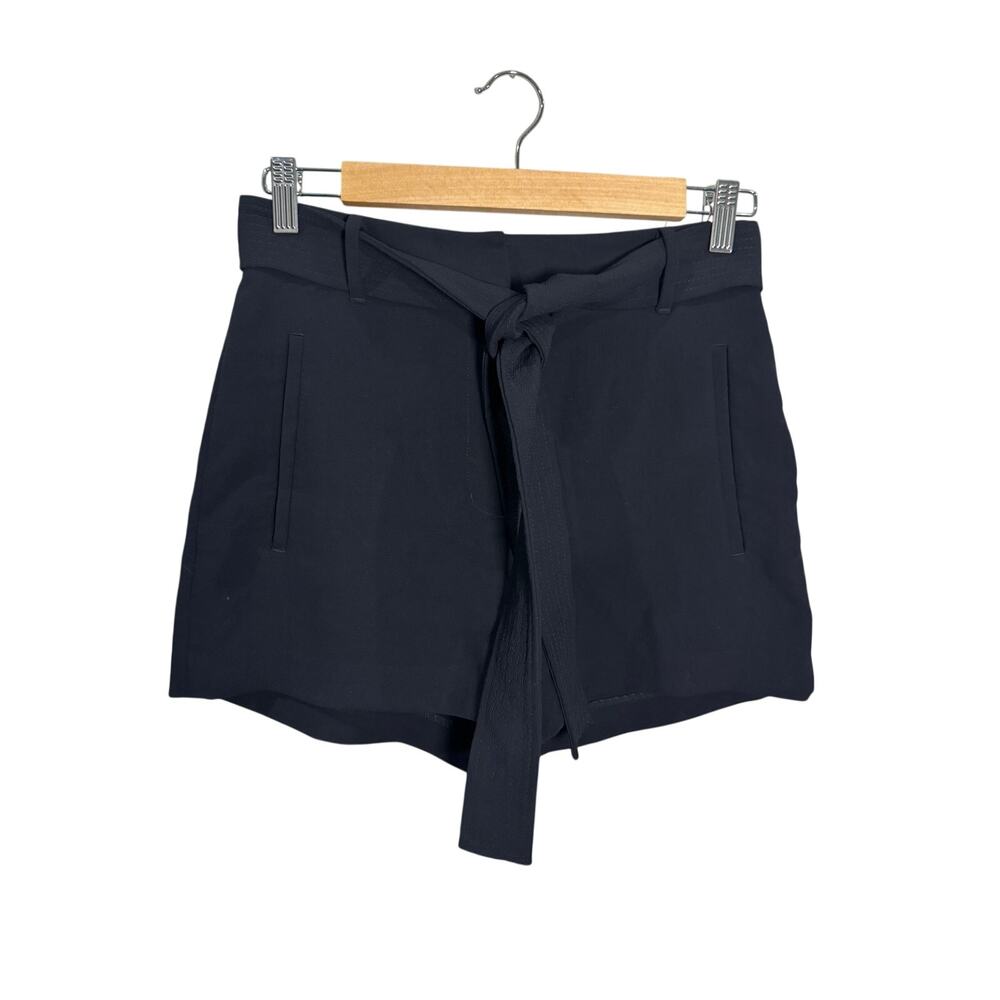 Wilfred Aritzia Belted Black Shorts Size 4